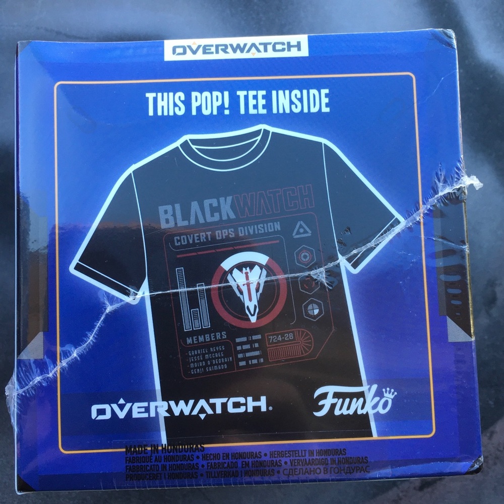Overwatch Tshirt in a box NIB factory sealed! Multiple sizes